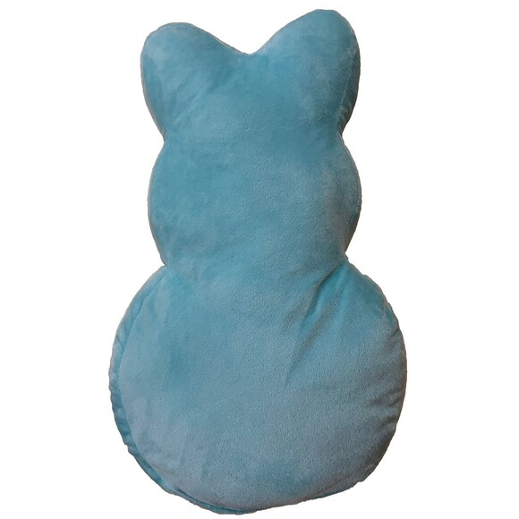 Peeps Candy Plush Easter Bunny Rabbit Pillow‎ Stuffed Animal Large Blue Peep 18” - Picture 2 of 2